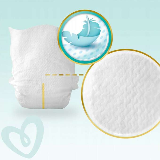 Produkt PAMPERS Pieluchy PAMPERS Premium Care roz 0 (do 3 kg) 30 szt Paleta 280 opakowań K_013144_280