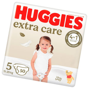 Produkt HUGGIES Pieluchy Pieluchy HUGGIES Extra Care Mega 5 (11-25kg) 50szt 038112
