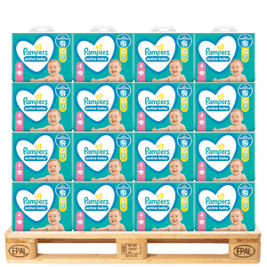 Produkt PAMPERS Pieluchy Pieluchy PAMPERS Active Baby roz 4 (9-14kg) 76 szt Paleta 72 opakowania K_021879 _72