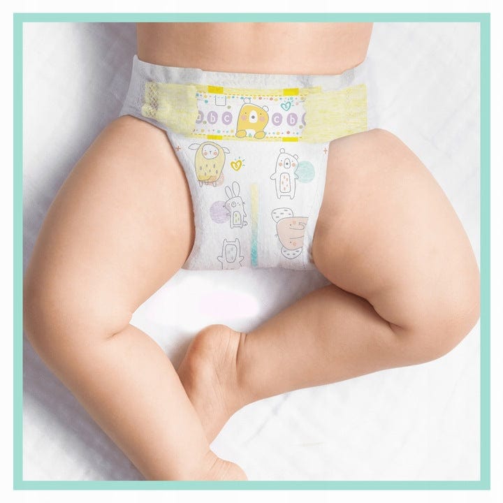Produkt PAMPERS Pieluchy Pieluchy PAMPERS Premium Care roz 2 (4-8 kg) 224 szt. Paleta 28 opakowań K_037710_28
