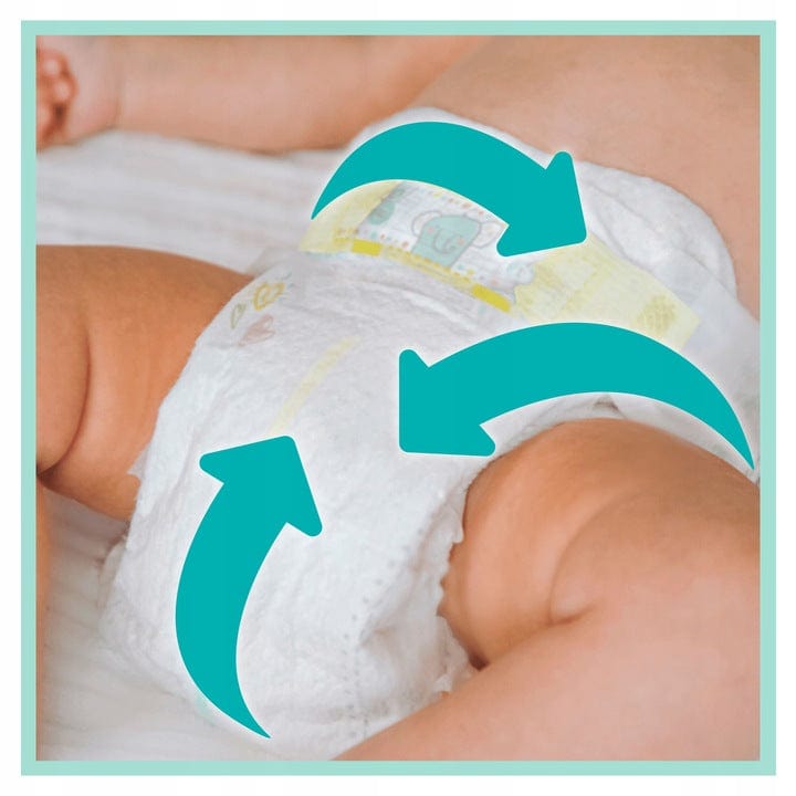 Produkt PAMPERS Pieluchy Pieluchy PAMPERS Premium Care roz 2 (4-8 kg) 224 szt. Paleta 28 opakowań K_037710_28