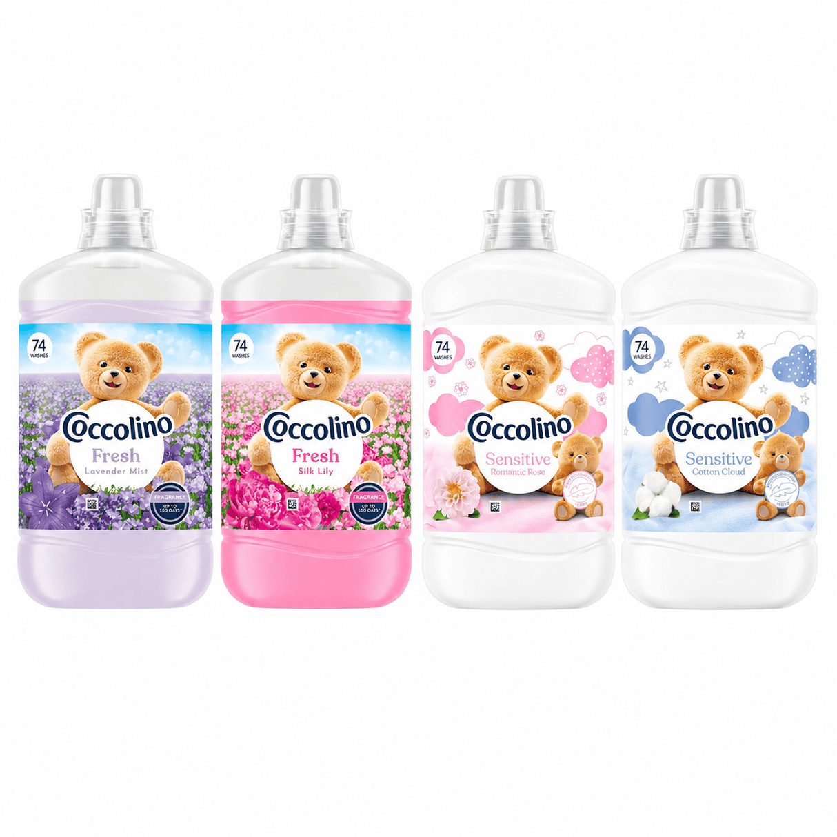 Produkt COCCOLINO Płyn do płukania COCCOLINO Mix 4x 1702ml Z01040