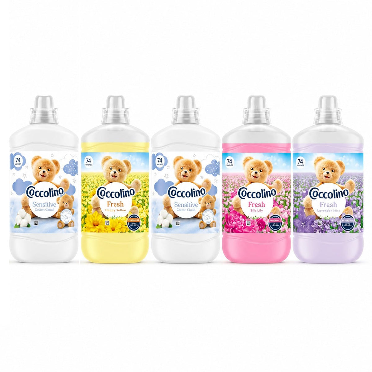 Produkt COCCOLINO Płyn do płukania COCCOLINO Mix 5x 1,702l Z01041
