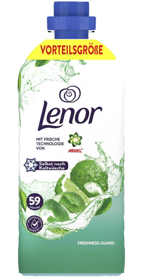 Produkt LENOR Płyn do płukania tkanin LENOR Ariel Freshness Guard 59 prań 1,239l 004324