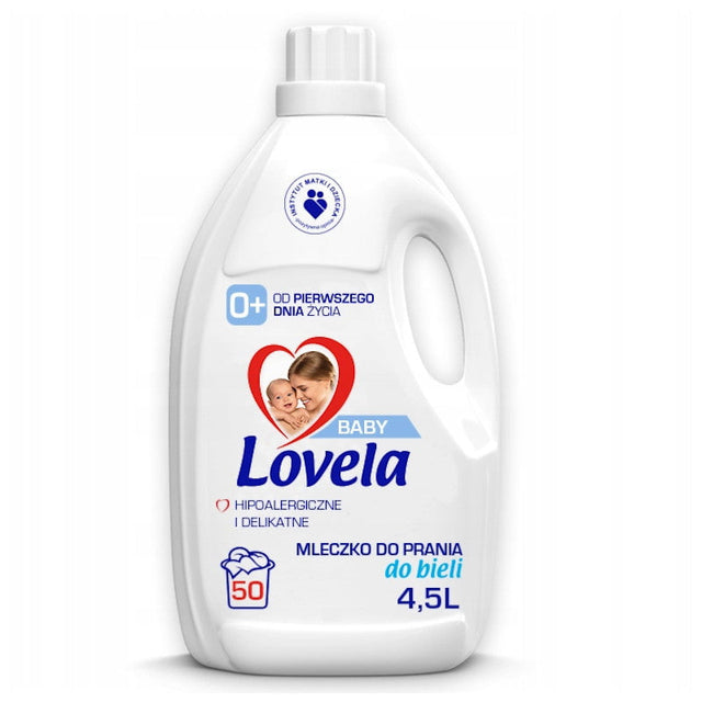 Produkt LOVELA Płyn do prania białego LOVELA Baby Mleczko dla dzieci 50 prań 4,5L 003221