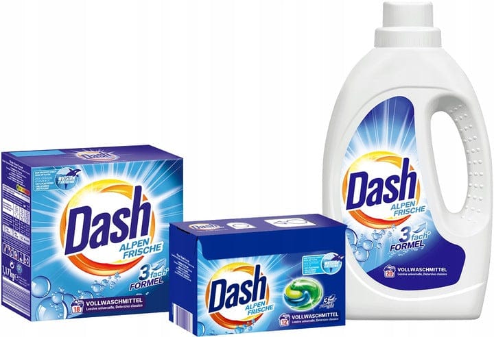 Produkt DASH Płyn do prania DASH Alpen Frische do białego 100 prań 4,5l 004862