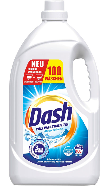 Produkt DASH Płyn do prania DASH Alpen Frische do białego 100 prań 4,5l 004862