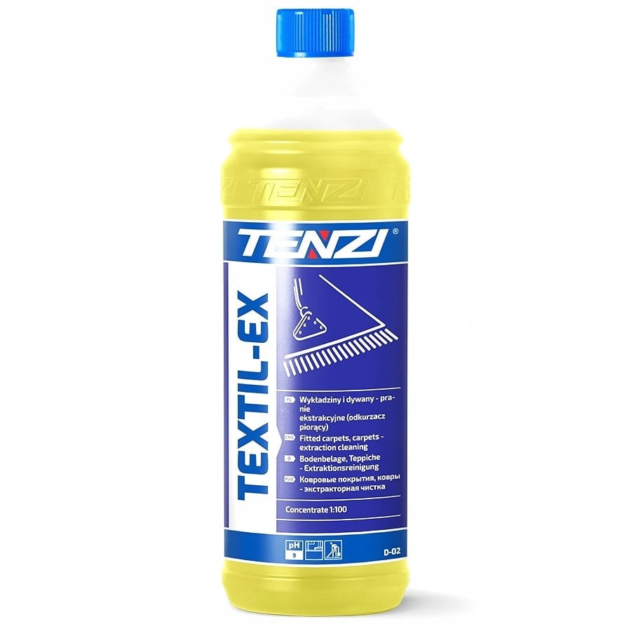 Produkt TENZI Płyn do prania dywanów tapicerki TENZI Textil-Ex do odkurzacza 1l 005510
