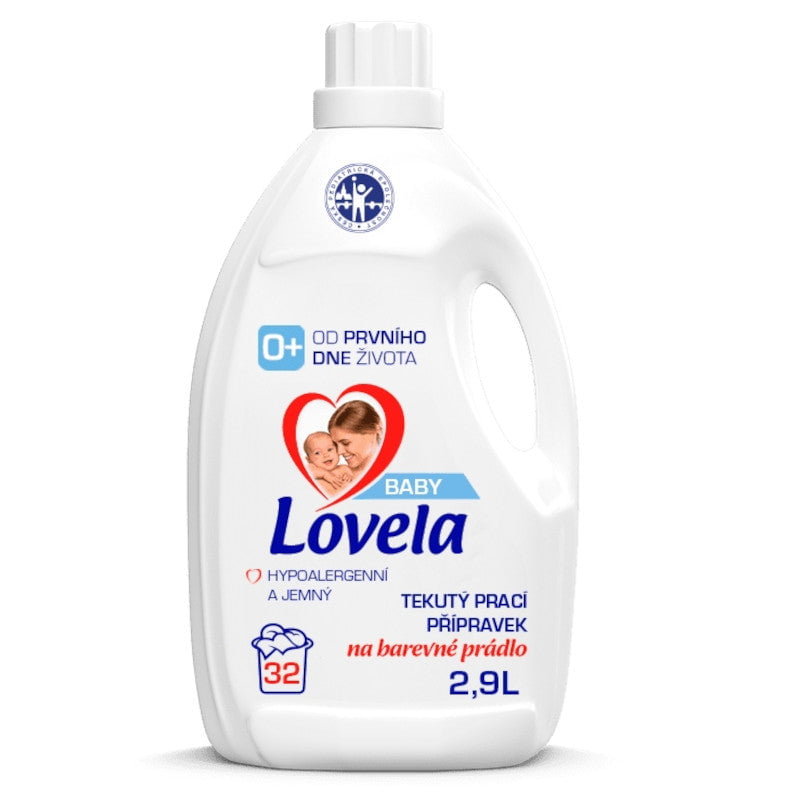 Produkt LOVELA Płyn do prania kolorów LOVELA Baby Mleczko dla dzieci 32 prania 2,9l 003218
