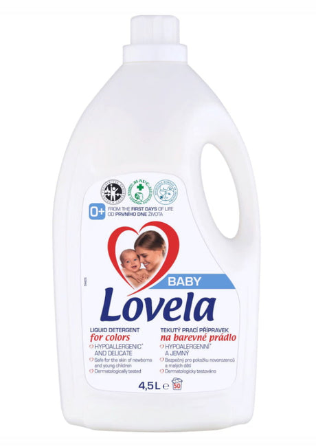 Produkt LOVELA Płyn do prania Płyn do prania LOVELA Baby 4,5 l do kolorowych tkanin hipoalergiczny dla niemowląt 003220