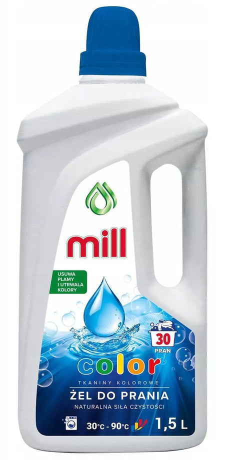 Produkt MILL Płyn do prania Żel do prania MILL Color do koloru 30 prań 1,5l 004402