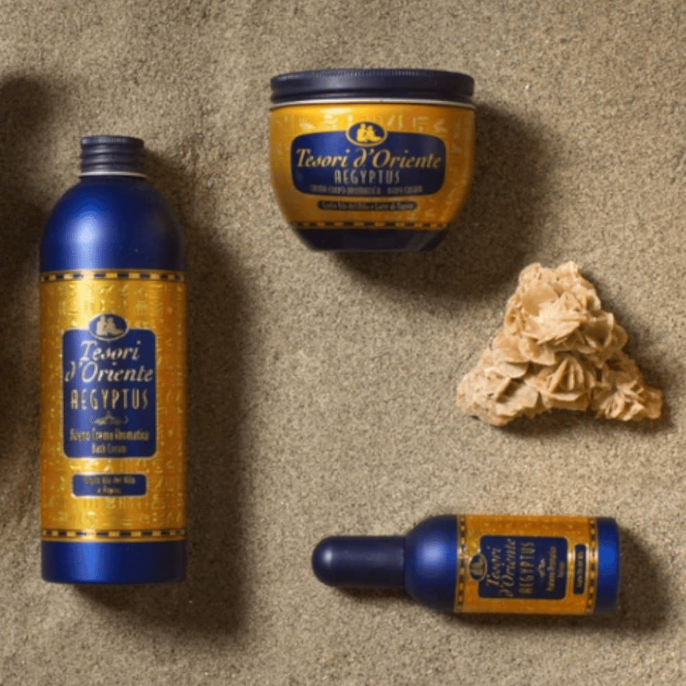 Produkt TESORI D'ORIENTE Płyny do kąpieli Płyn do kąpieli TESORI D'Oriente Aegyptus 500ml 053116