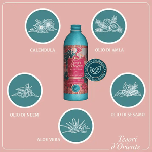 Produkt TESORI D'ORIENTE Płyny do kąpieli Płyn do kąpieli TESORI D'Oriente Ayurveda 500ml 053117