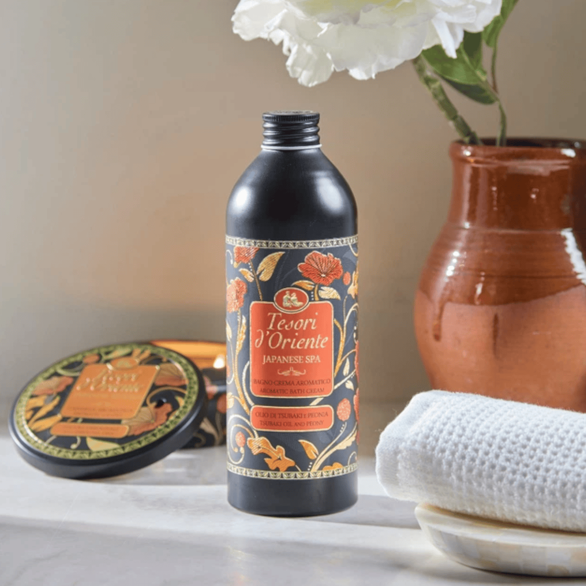 Produkt TESORI D'ORIENTE Płyny do kąpieli Płyn do kąpieli TESORI D'Oriente Japanese Ritual 500ml 053123