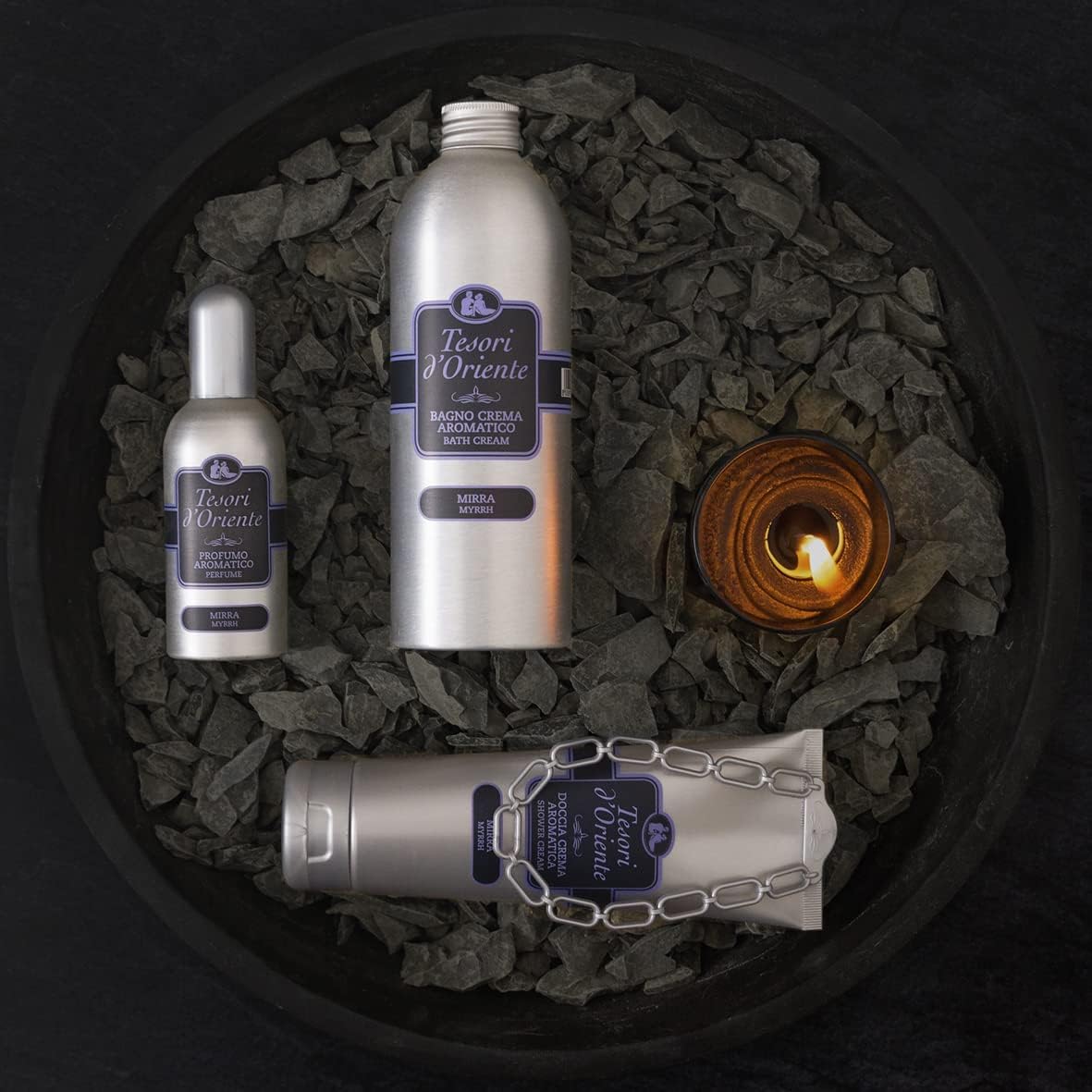 Produkt TESORI D'ORIENTE Płyny do kąpieli Płyn do kąpieli TESORI D'Oriente Mirra 500ml 053125