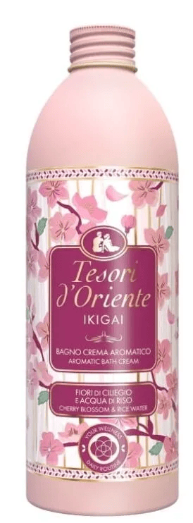 Produkt TESORI D'ORIENTE Płyny do kąpieli Płyn do kąpieli TESORI D'ORIENTE Mix 4x 500 ml + Mydło Gratis Z00987