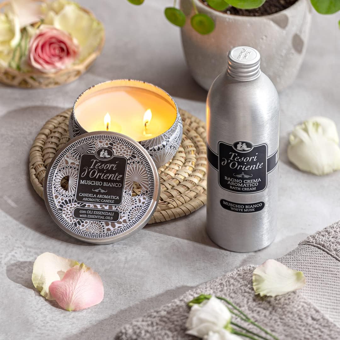 Produkt TESORI D'ORIENTE Płyny do kąpieli Płyn do kąpieli TESORI D'Oriente Muschio Bianco 500ml 053126