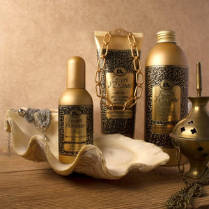 Produkt TESORI D'ORIENTE Płyny do kąpieli Płyn do kąpieli TESORI D'Oriente Royal Oud 500ml 053128