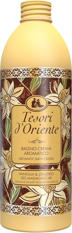Produkt TESORI D'ORIENTE Płyny do kąpieli Płyn do kąpieli TESORI D'Oriente Vanilia E Zenzero 500ml 053131