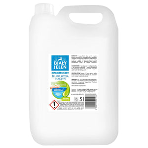 Produkt BIAŁY JELEŃ Płyny do naczyń Żel do mycia naczyń z rumiankiem BIAŁY JELEŃ Hipoalergiczny zapas 5l 001578