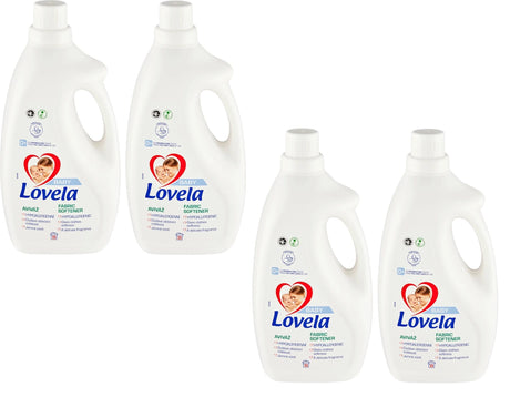 Produkt LOVELA Płyny do płukania 4x Płyn do płukania tkanin LOVELA Baby hipoalergiczny 33 prania 2 l K_003213_4