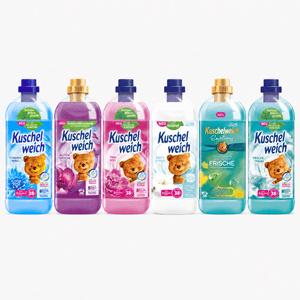 Produkt KUSCHELWEICH Płyny do płukania Płyn do płukania KUSCHELWEICH Zestaw mix 6x 1l (6x 38 prań) Z00949