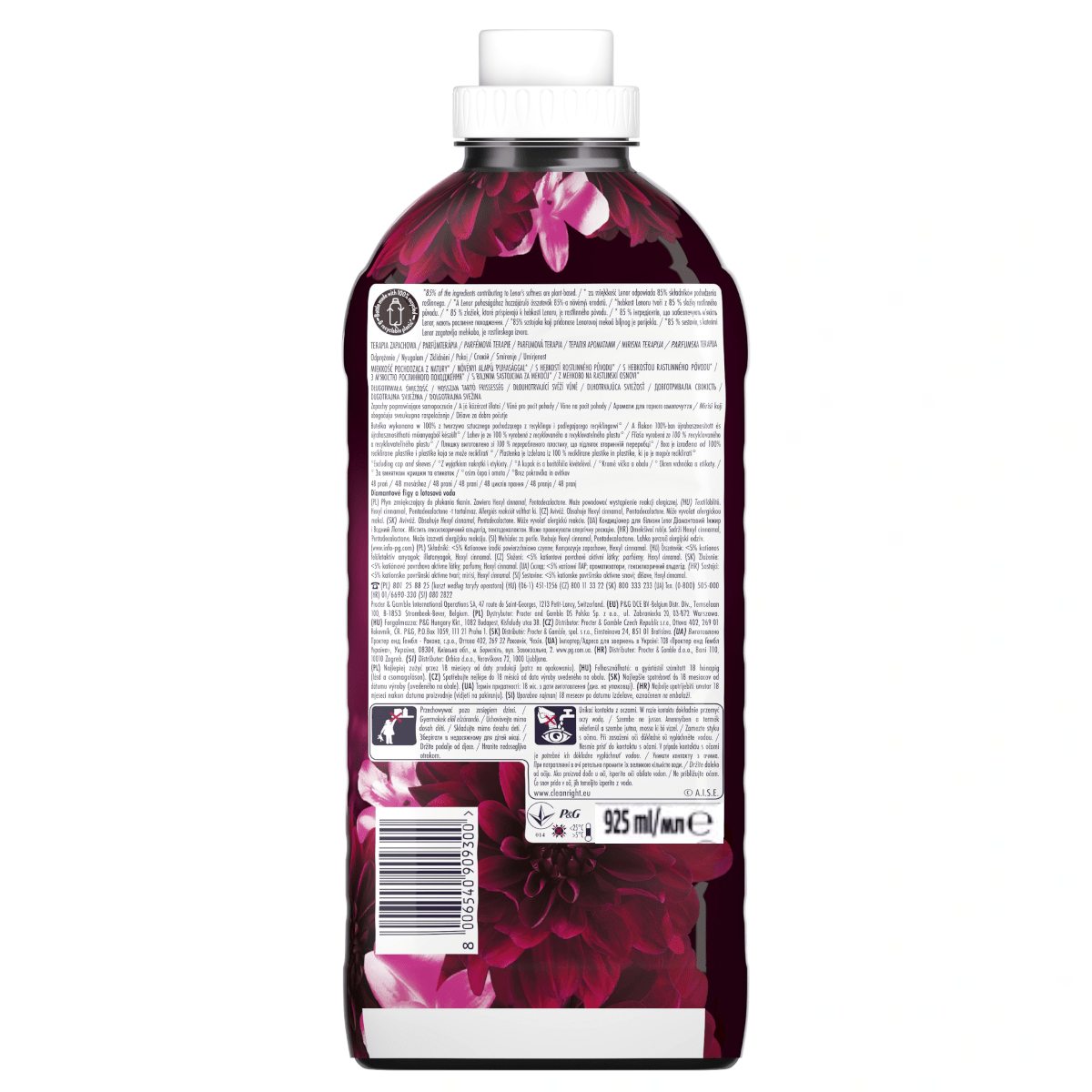 Produkt LENOR Płyny do płukania Płyn do płukania LENOR Lotus Water &  Diamond Figs 925ml 038384