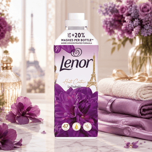 Produkt LENOR Płyny do płukania Płyn do płukania Lenor Mix Sicilia, Capri, Ruby Jasmine, La Desirable 47 Prań 4x987ml Z01016