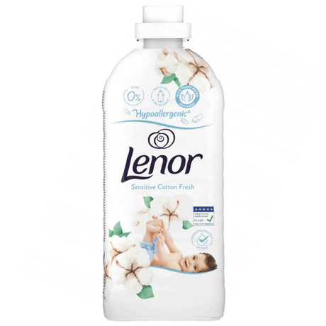 Produkt LENOR Płyny do płukania Płyn do płukania LENOR Sensitive Cotton Fresh 1,2 l biały 003019