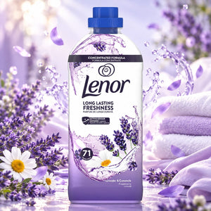 Produkt LENOR Płyny do płukania Płyn do płukania tkanin LENOR Lavender & Camomile 71 prań 1,491l 006319