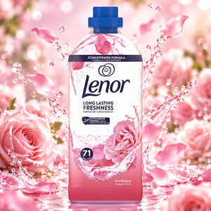 Produkt LENOR Płyny do płukania Płyn do płukania tkanin LENOR Rose Bouquet 71 prań 1,491l 006321