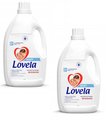 Produkt LOVELA Płyny i żele do prania 2x Płyn do prania do kolorów dla dzieci LOVELA Baby 4,5 l K_000952_2