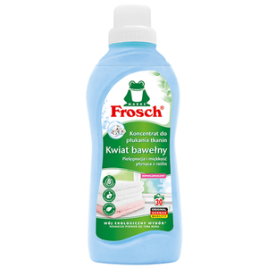 Produkt FROSCH Płyny i żele do prania Płyn do płukania FROSCH Cotton Blossom koncentrat 750 ml 001704