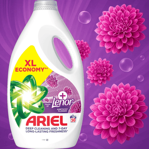 Produkt ARIEL Płyny i żele do prania Płyn do prania ARIEL Deep Cleaning 7-dniowa świeżość Lenora 50 prań 2,25 l 004425