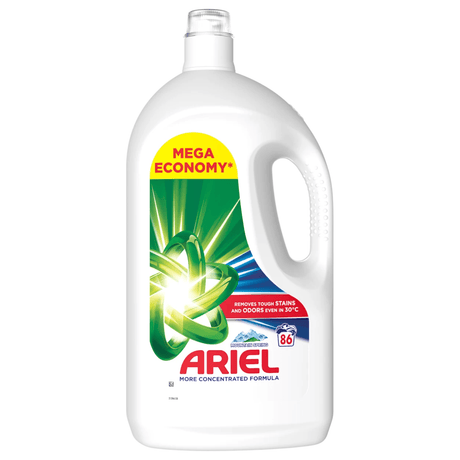 Produkt ARIEL Płyny i żele do prania Płyn do prania ARIEL White Mountain Fresh 86 prań 3,87 l 004421