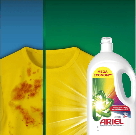Produkt ARIEL Płyny i żele do prania Płyn do prania kolorów ARIEL Color 86 prań 3,87 l 004423