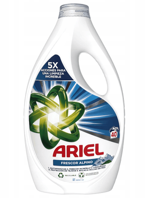 Produkt ARIEL Płyny i żele do prania Żel do prania ARIEL Alpine Fresh 40 prań 2 l 003971