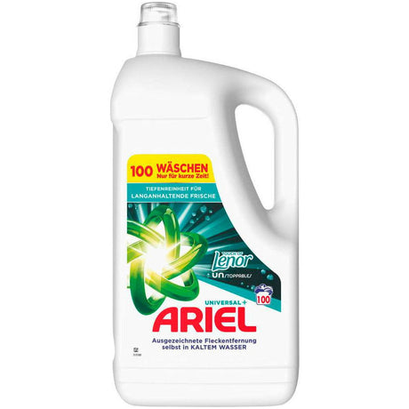 Produkt ARIEL Płyny i żele do prania Żel do prania ARIEL Universal+ Touch Of Lenor Unstoppables 100 prań 5l 004499