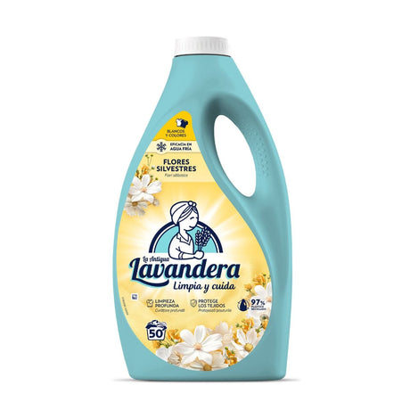 Produkt LAVANDERA Płyny i żele do prania Żel do prania LAVANDERA Flores Silvestres Dzikie kwiaty uniwersalny płyn na 50 prań 2,5L 052705