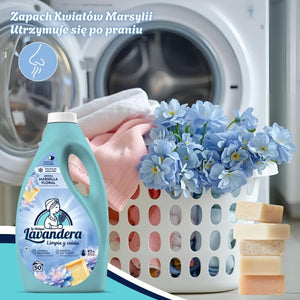 Produkt LAVANDERA Płyny i żele do prania Żel do prania LAVANDERA Marseille uniwersalny płyn na 50 prań 2,5L 052706