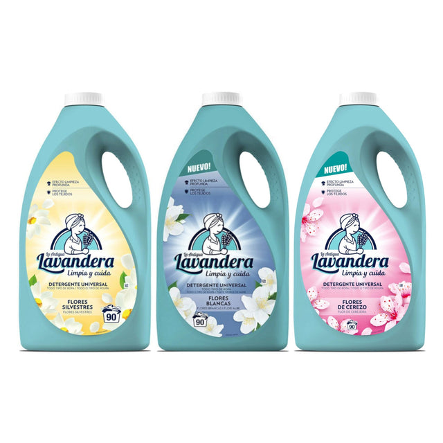 Produkt LAVANDERA Płyny i żele do prania Żel do prania LAVANDERA Mix zapachów 3x 4,5L Z00970