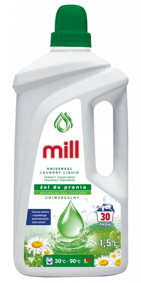 Produkt MILL Płyny i żele do prania Żel do prania MILL Uniwersalny 30 prań 1,5l 004401