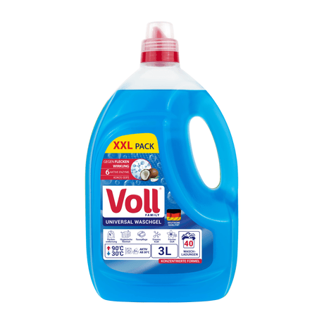 Produkt VOLL Płyny i żele do prania Żel do prania VOLL Universal 40 prań 3 l 021377