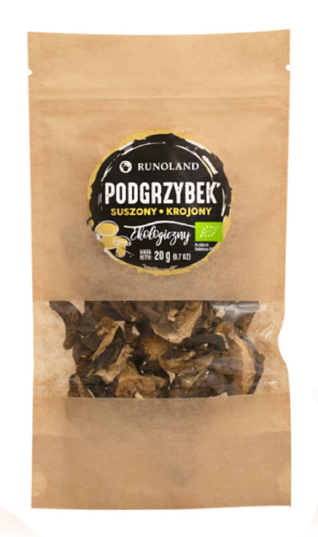 Produkt RUNOLAND (grzyby, zupy, przetwory) PODGRZYBEK SUSZONY BIO 20 g - RUNOLAND 5901641002239