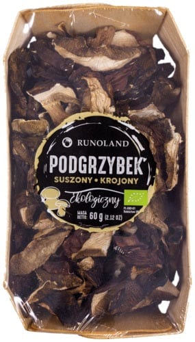 Produkt RUNOLAND (grzyby, zupy, przetwory) PODGRZYBEK SUSZONY BIO 60 g - RUNOLAND 5901641001362