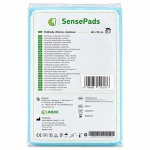 Produkt LIMEDIC Podkłady higieniczne Podkłady chłonne niejałowe LIMEDIC SensePads 60x90cm 2x 25szt K_006382_2