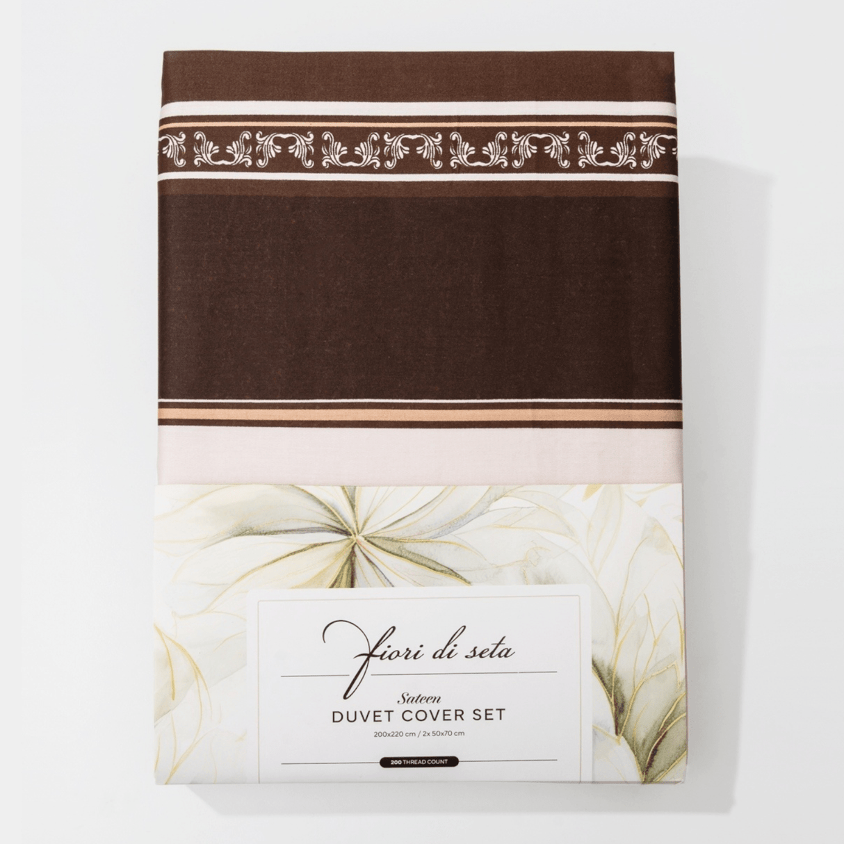 Produkt FIORI DI SETA Pościel Satynowy komplet pościeli FIORI DI SETA 200 x 220 cm 052786