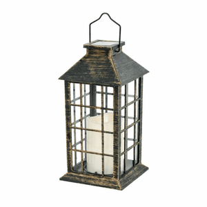 Produkt VOLTENO Pozostałe do domu Lampa solarna ogrodowa VOLTENO Lantern LED patyna ciepłe światło IP44  1 szt 005730