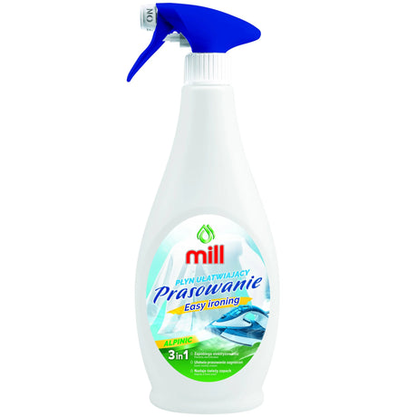 Produkt MILL Pozostałe do prania Płyn ułatwiający prasowanie MILL Alpinic 3in1 Spray 500ml 004398