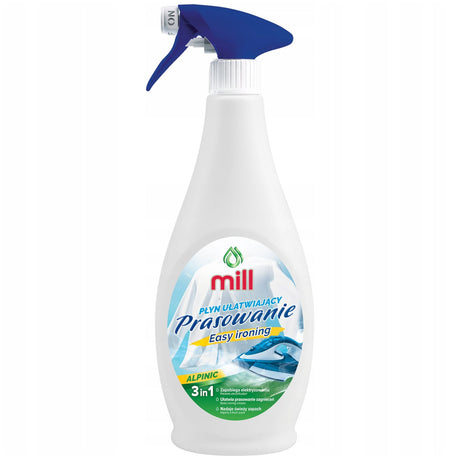 Produkt MILL Pozostałe do prania Płyn ułatwiający prasowanie MILL Alpinic 3in1 Spray 500ml 004398